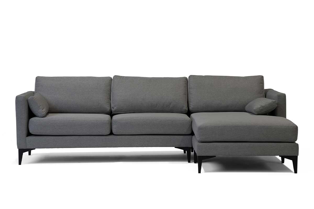 Sofá Seccional Milano Grafito - Medular Diseño Sofás