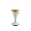 Taburete oficina Chessy Blanco y Beige