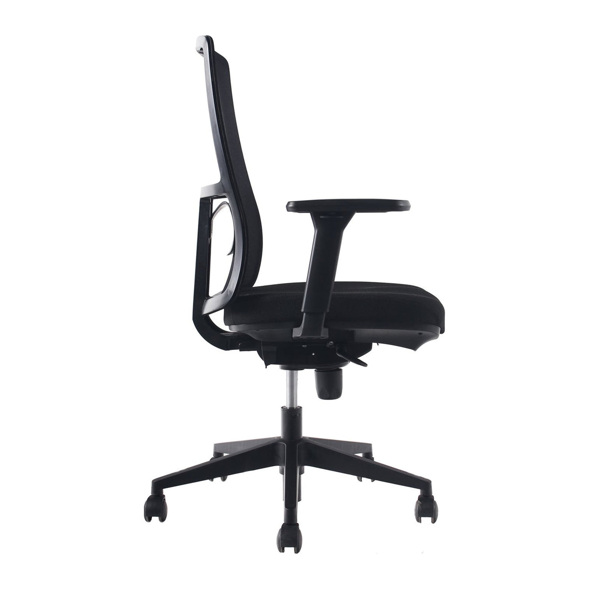 Silla oficina Tela, vista tres cuartos