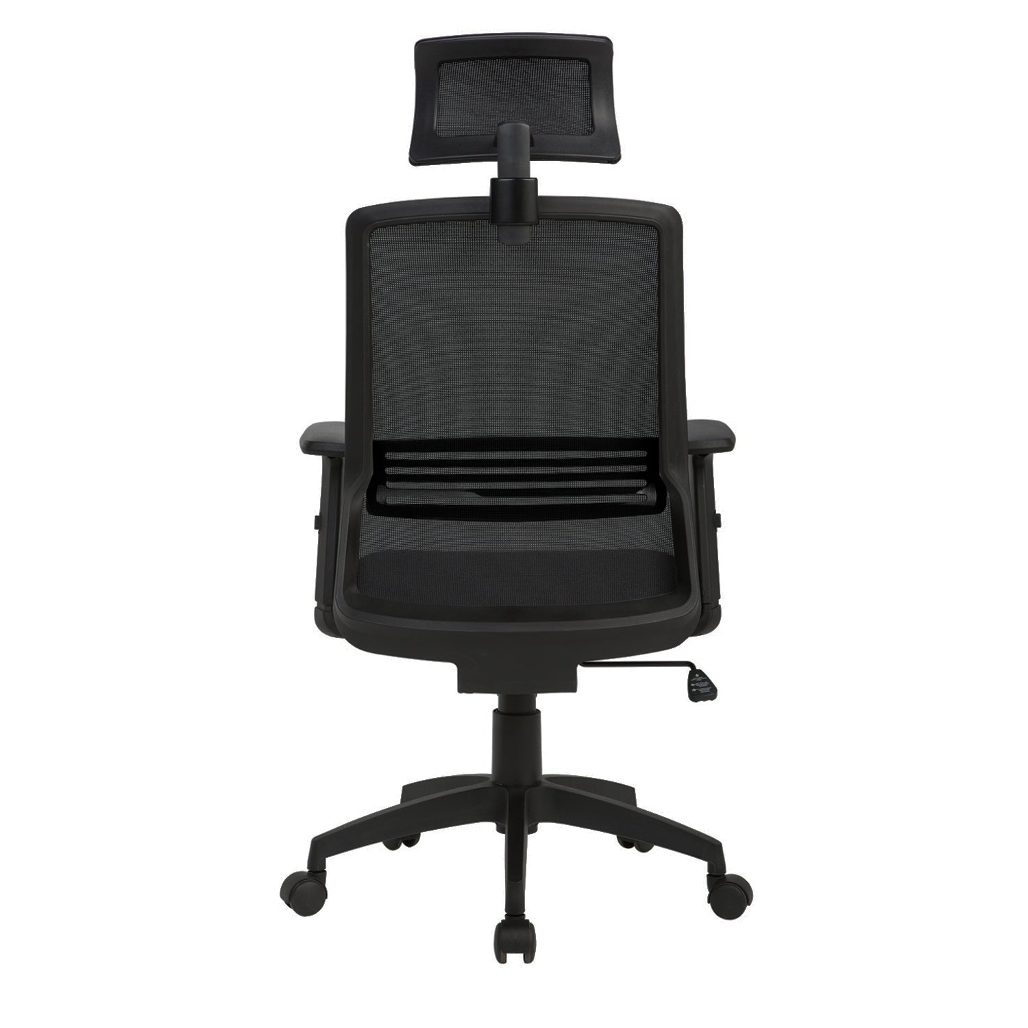 Silla oficina Ejecutiva Tossy Negra con Cabecero - Medular Diseño Sillas de Escritorio