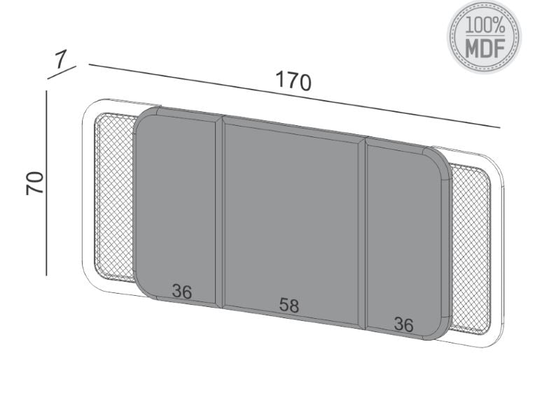 Respaldo Nature - Medular Diseño Respaldo