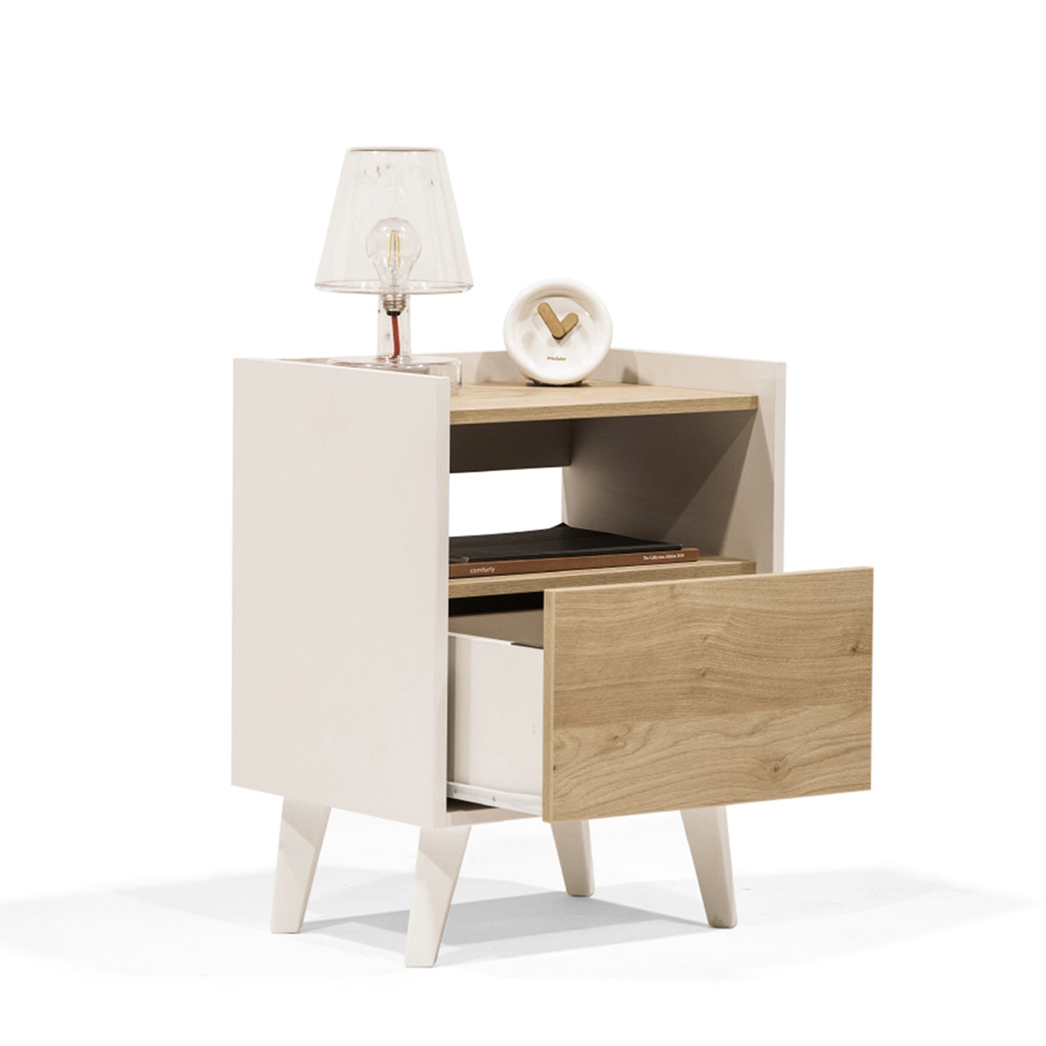 Velador Pop Roble - Medular Diseño Veladores