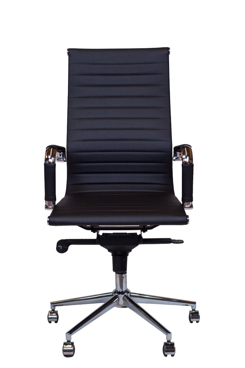 Silla oficina Bishop Alta Negra - Medular Diseño Sillas de Escritorio