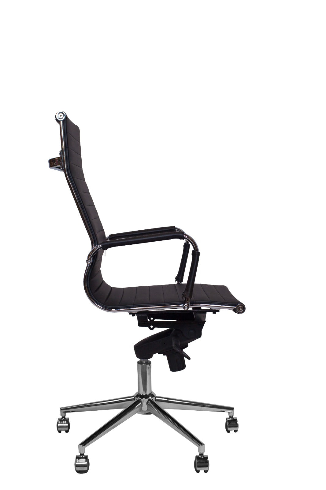 Silla oficina Bishop Alta Negra - Medular Diseño Sillas de Escritorio