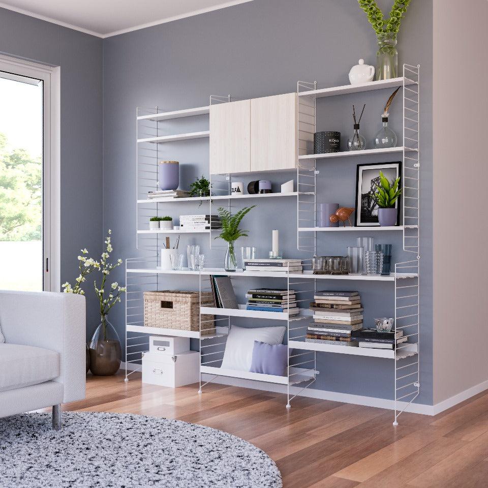 Vintage Mas Trio + Gabinete Blanco - Medular Diseño Repisa