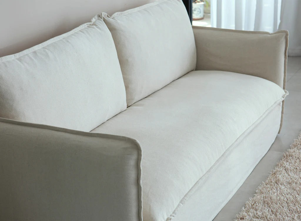 Sofá Capri Lino Crudo 3C