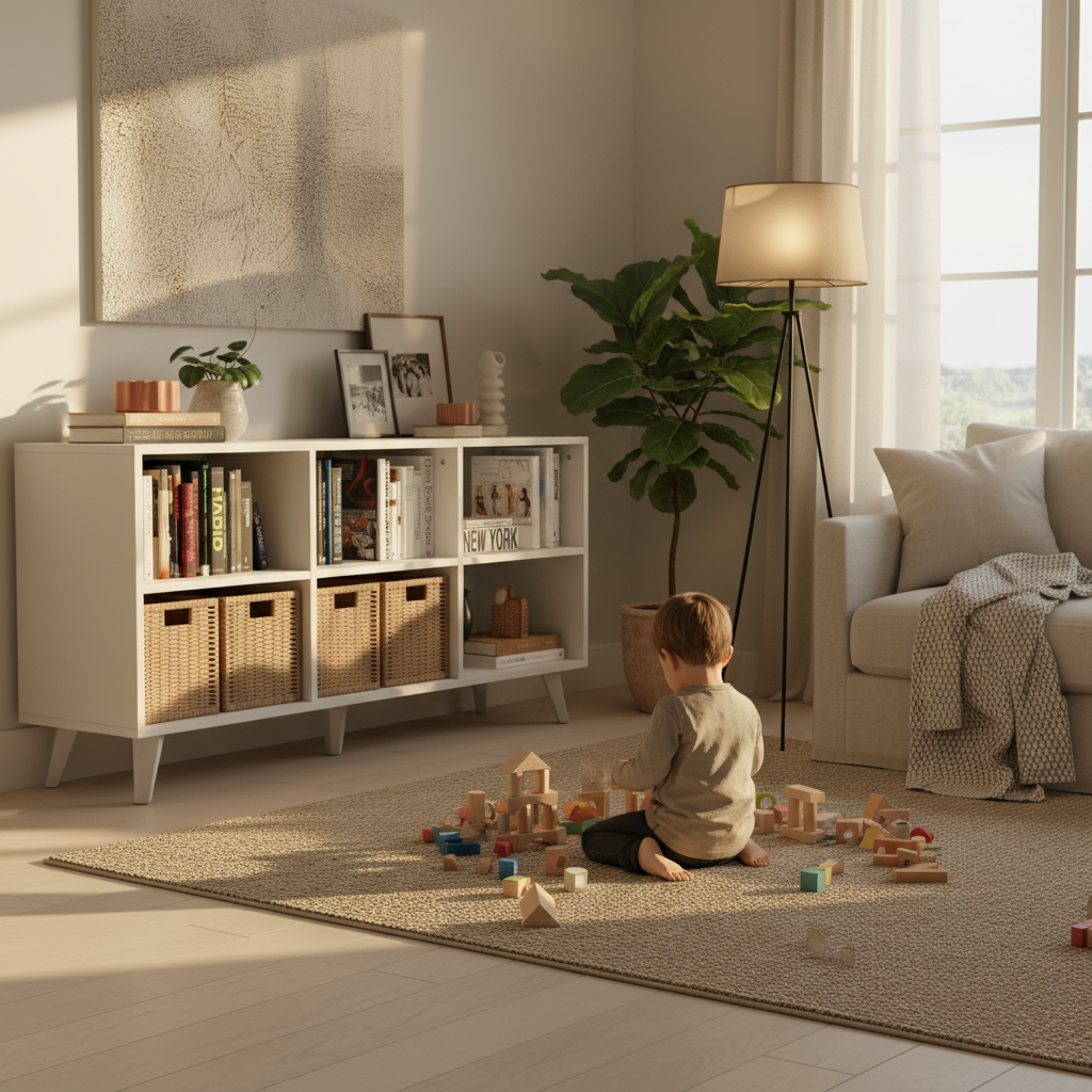 Atardecer en familia