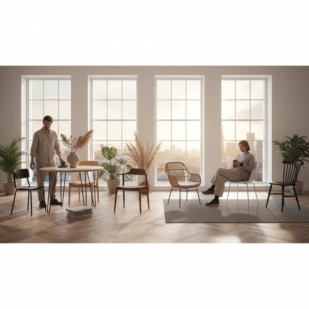 Banner editorial sillas - Variación 1