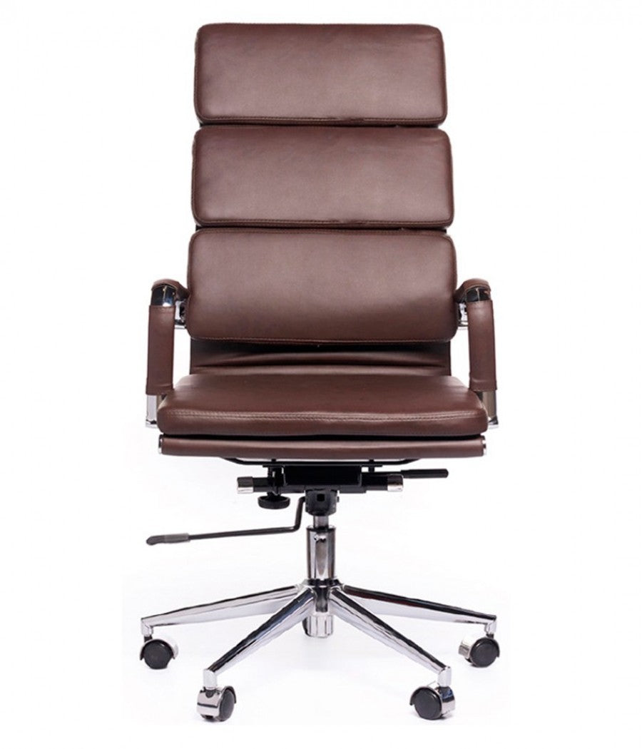 Silla Oficina Priamo Alta Brown