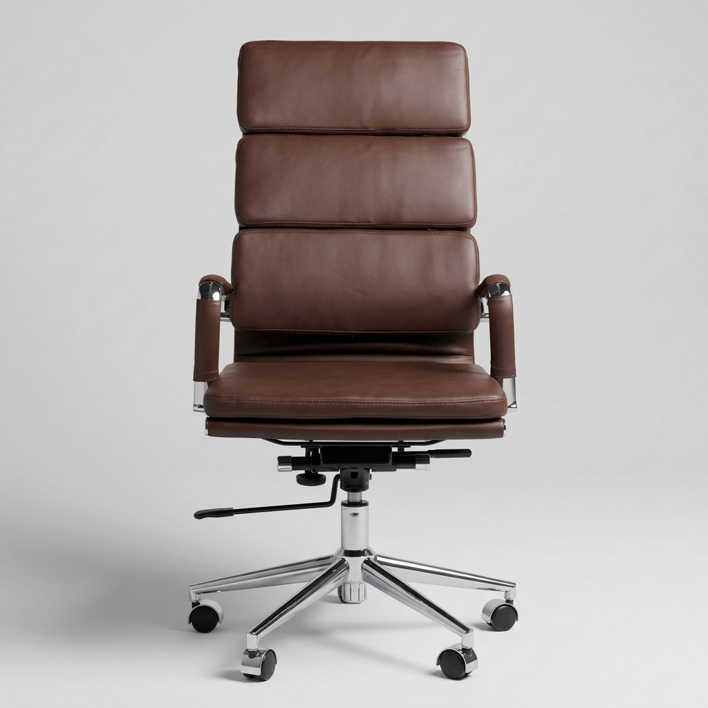 Silla Oficina Priamo Alta Brown