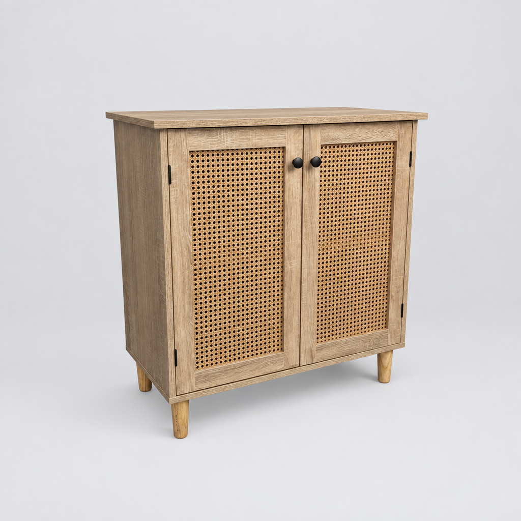 Cómoda Lumen Rattan — Foto de Estudio