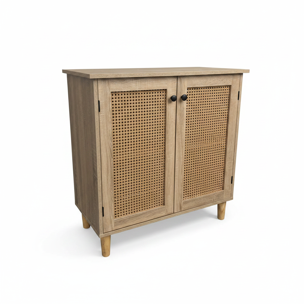 Cómoda Lumen Rattan — Foto de Estudio
