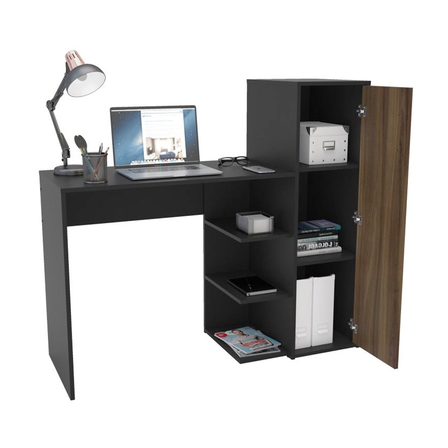 Escritorio Estante Black Night - Medular Diseño Escritorios de hogar