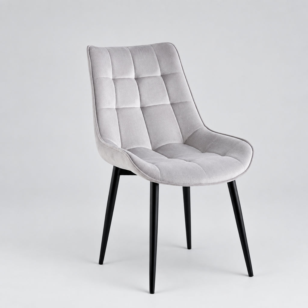 Silla Terciopelo - Gris
