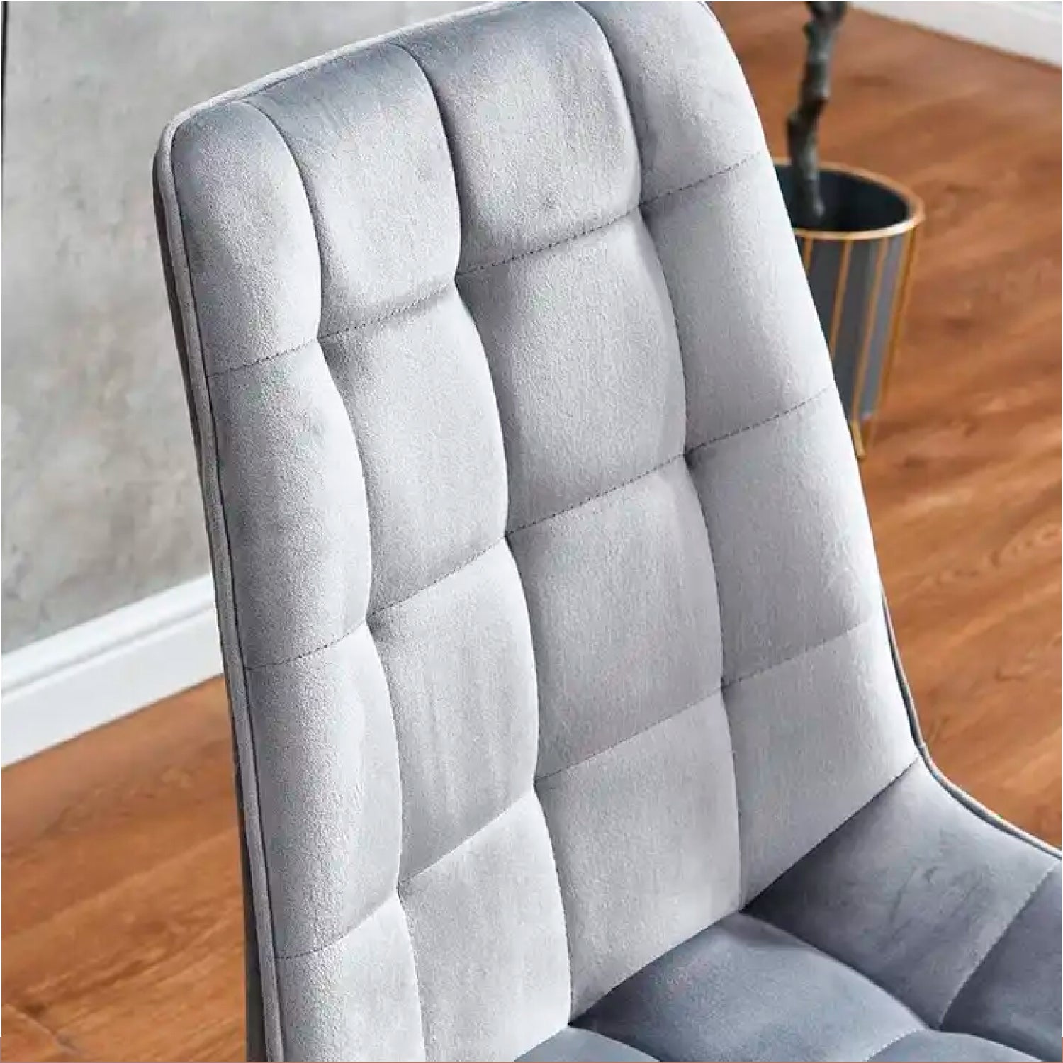 Silla Terciopelo - Gris