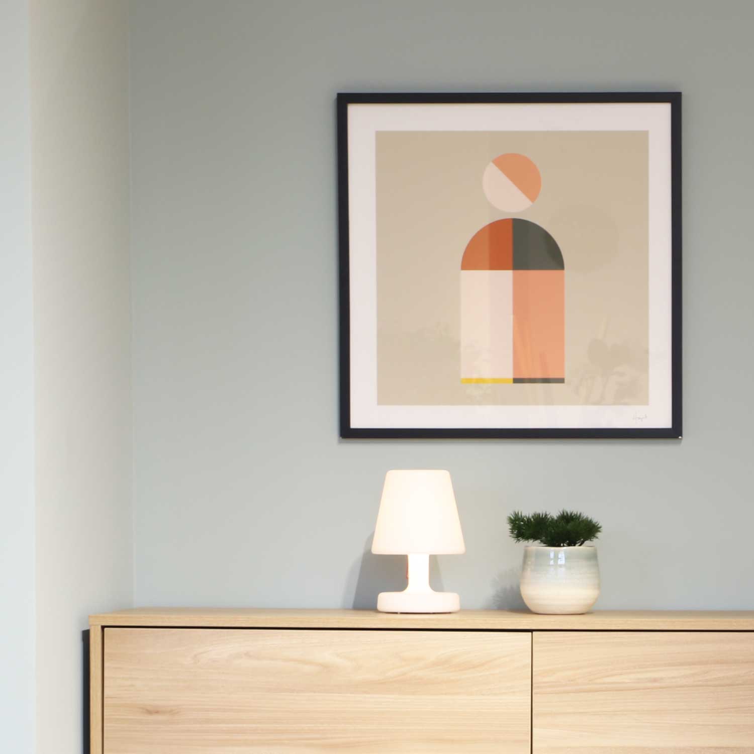 Cuadro La Fenetre por Hugo Avaca - Medular Diseño Cuadros