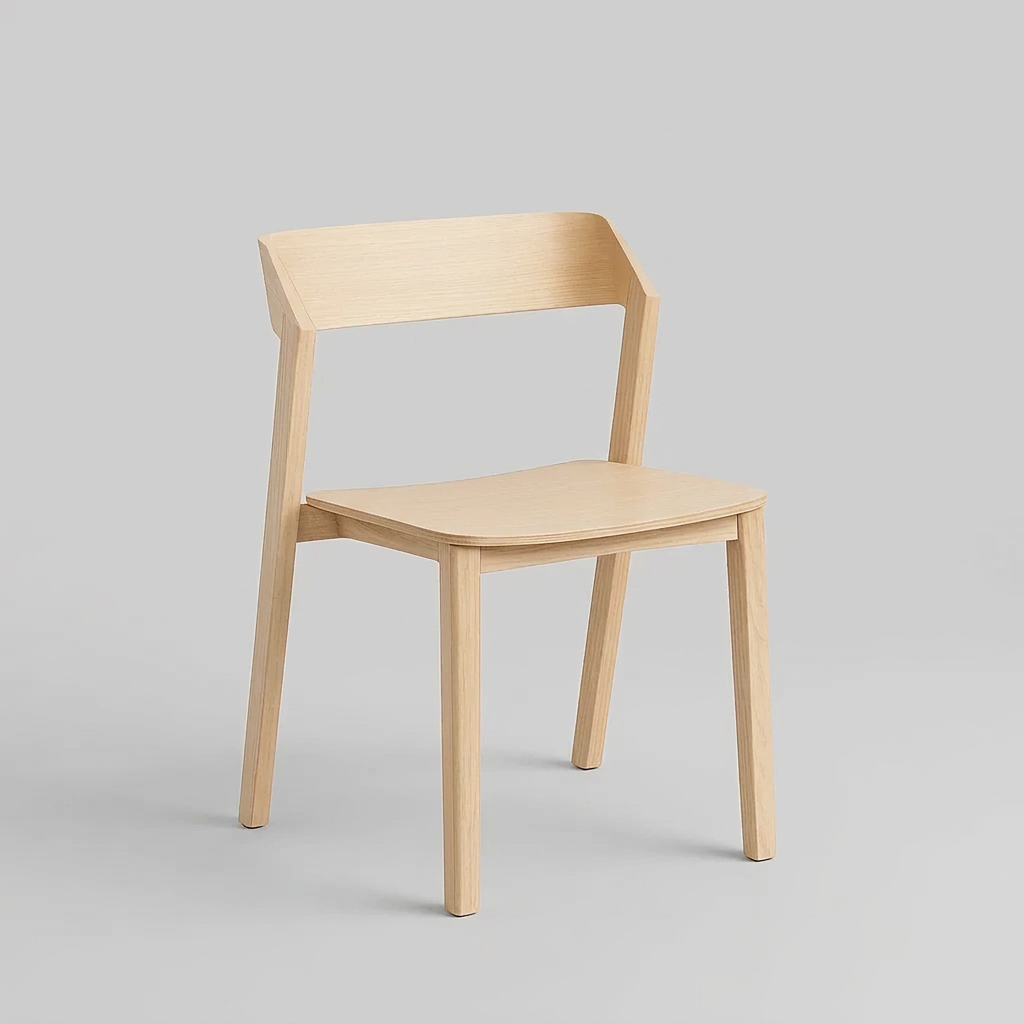 Silla de Madera de Haya Træstol