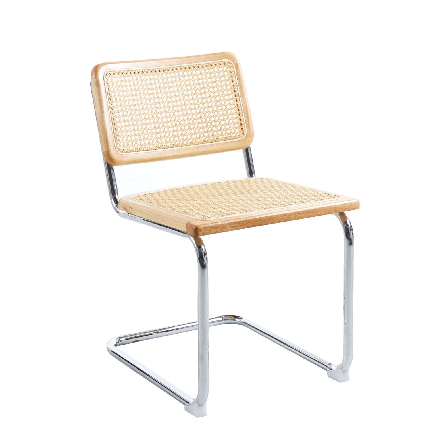Silla Breuer Madera y Rattan Madera - Medular Diseño Sillas de interior