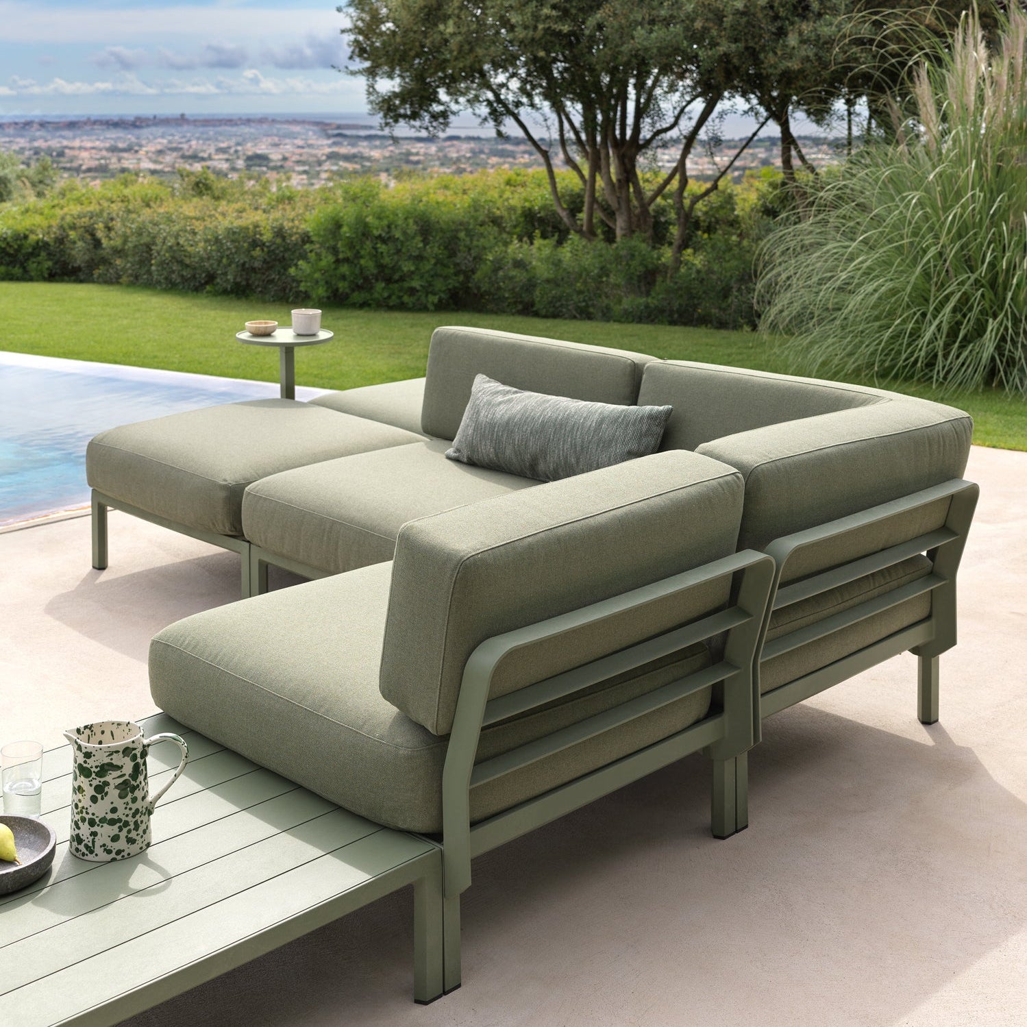 Poltrona Maximo SIN Brazo - Cactus / Timo Sunbrella
