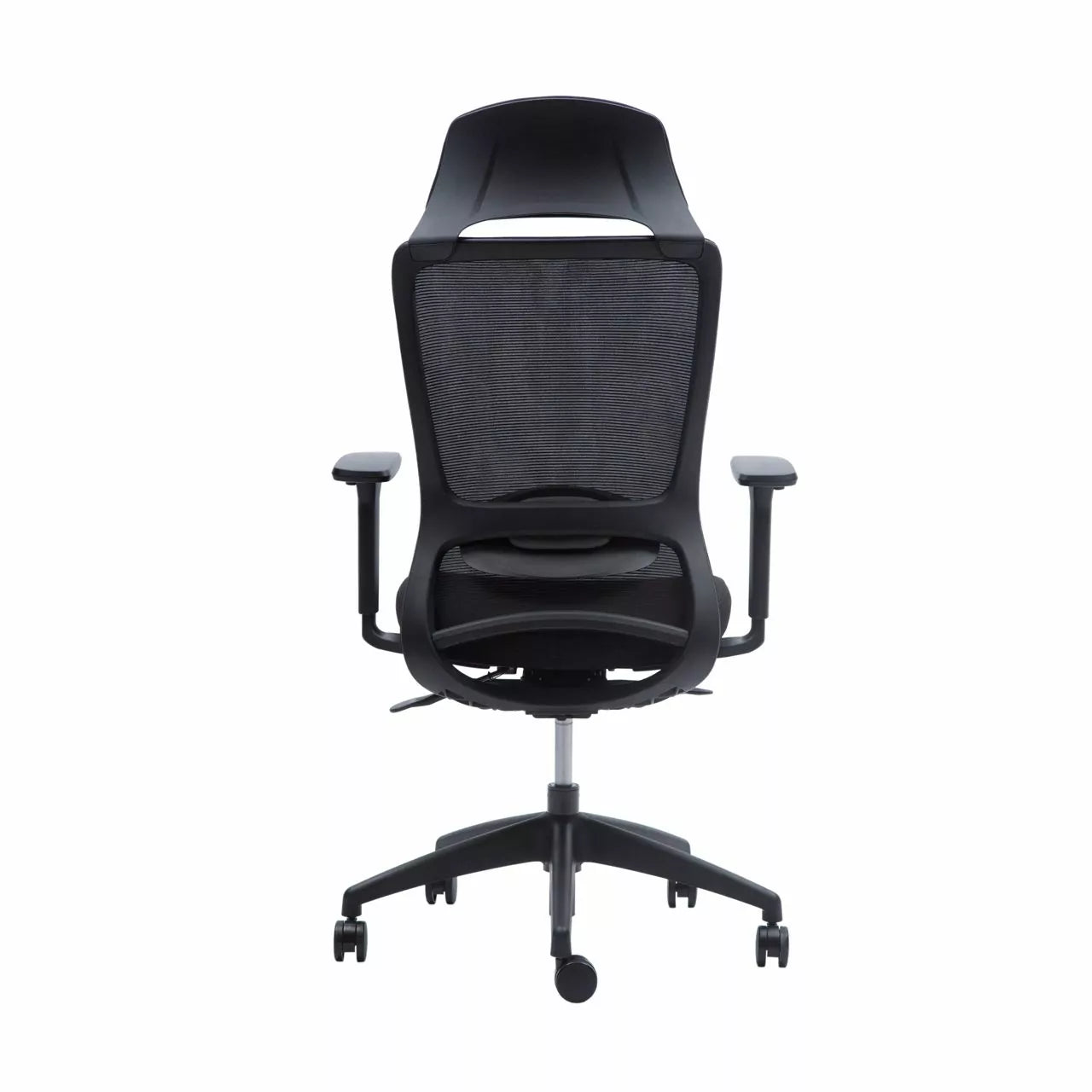 Silla oficina New Loop Negra con Cabecero - Medular Diseño Sillas de Escritorio