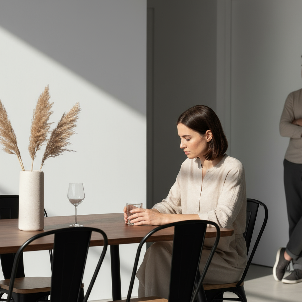 Juego de Comedor Aula Nogal 6P + Silla Tolix Madera