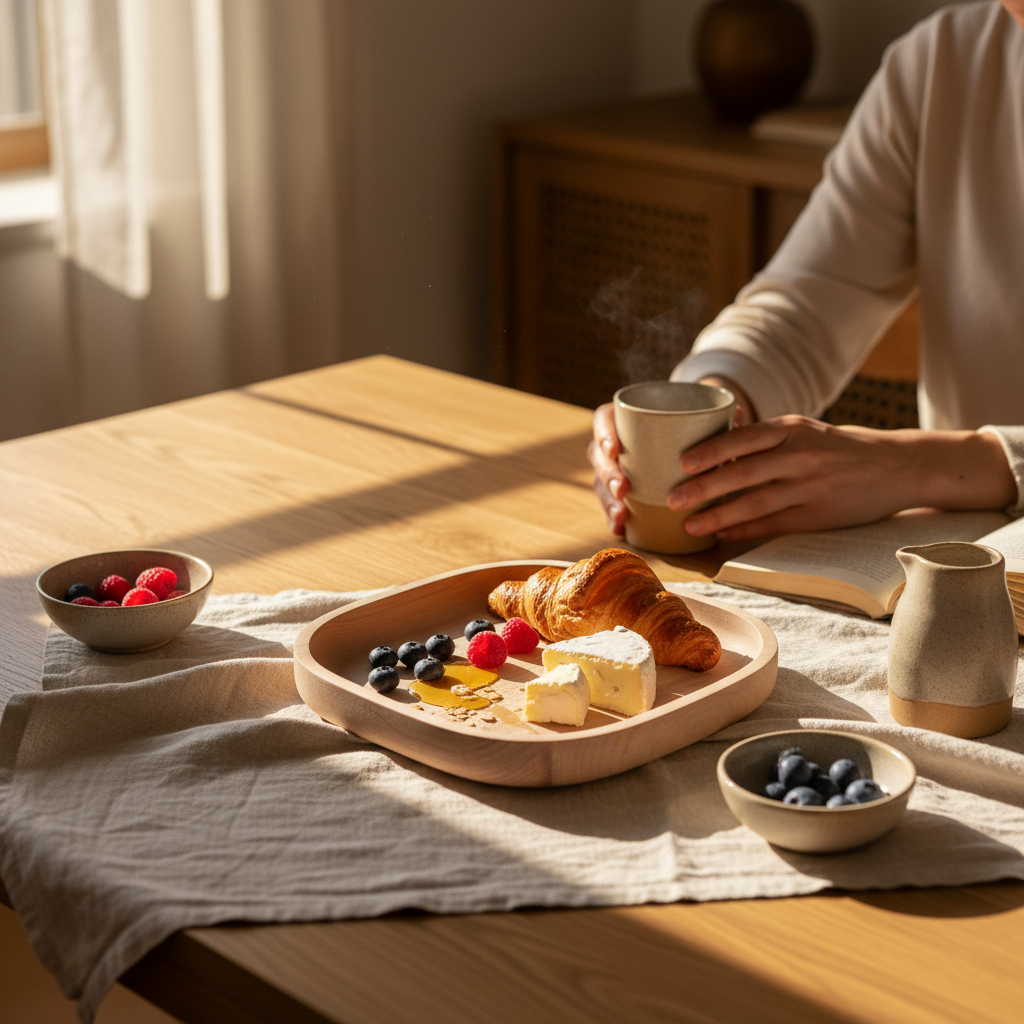 Plato Cuadratik Lenga - Bolia