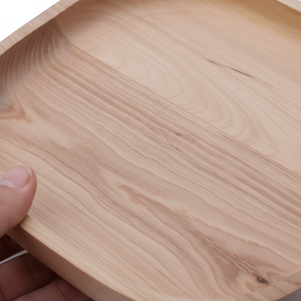 Plato Cuadratik Lenga - Detalle