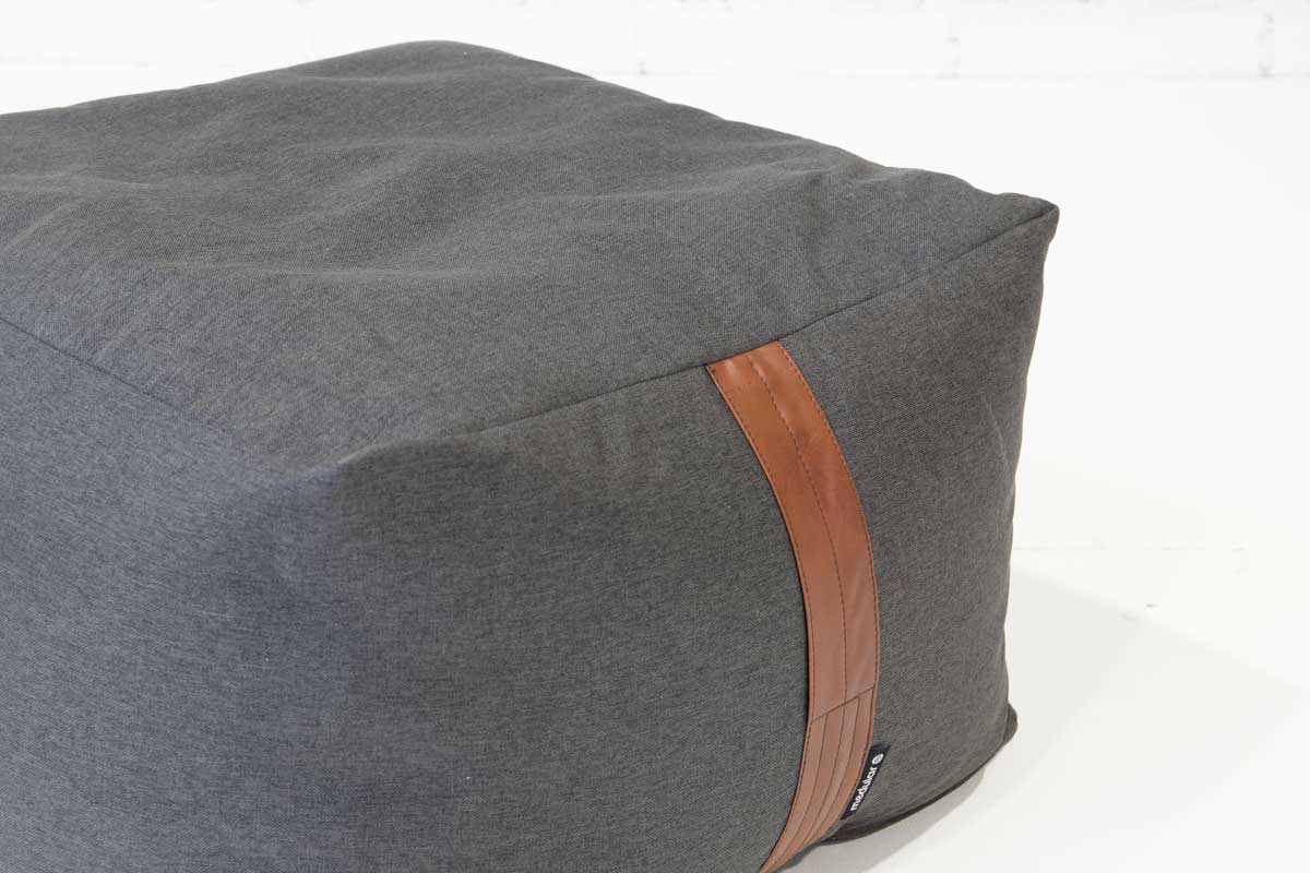 Pouf Medular Square Grafito - Medular Diseño Pouf