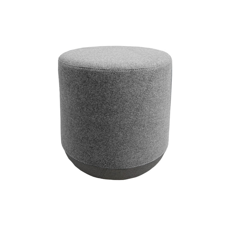 Pouf Soft Seating Kyoto S Asiento Gris y Base Gris Oscuro