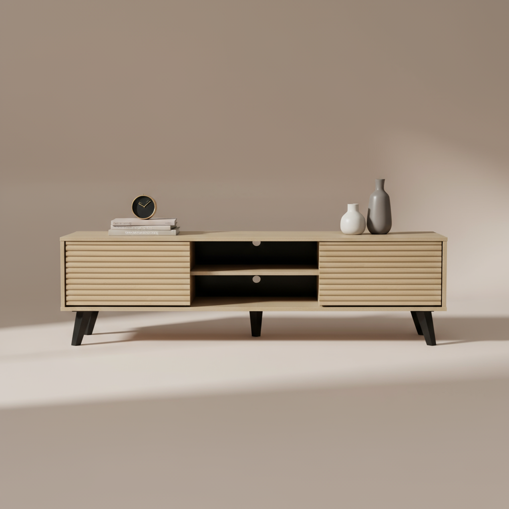 Rack Bajo Atacama Line Roble