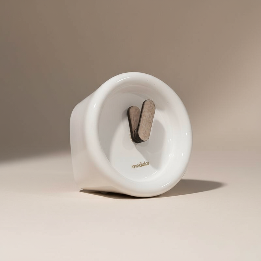 Reloj Gary blanco - Fotografía de estudio con iluminación lateral