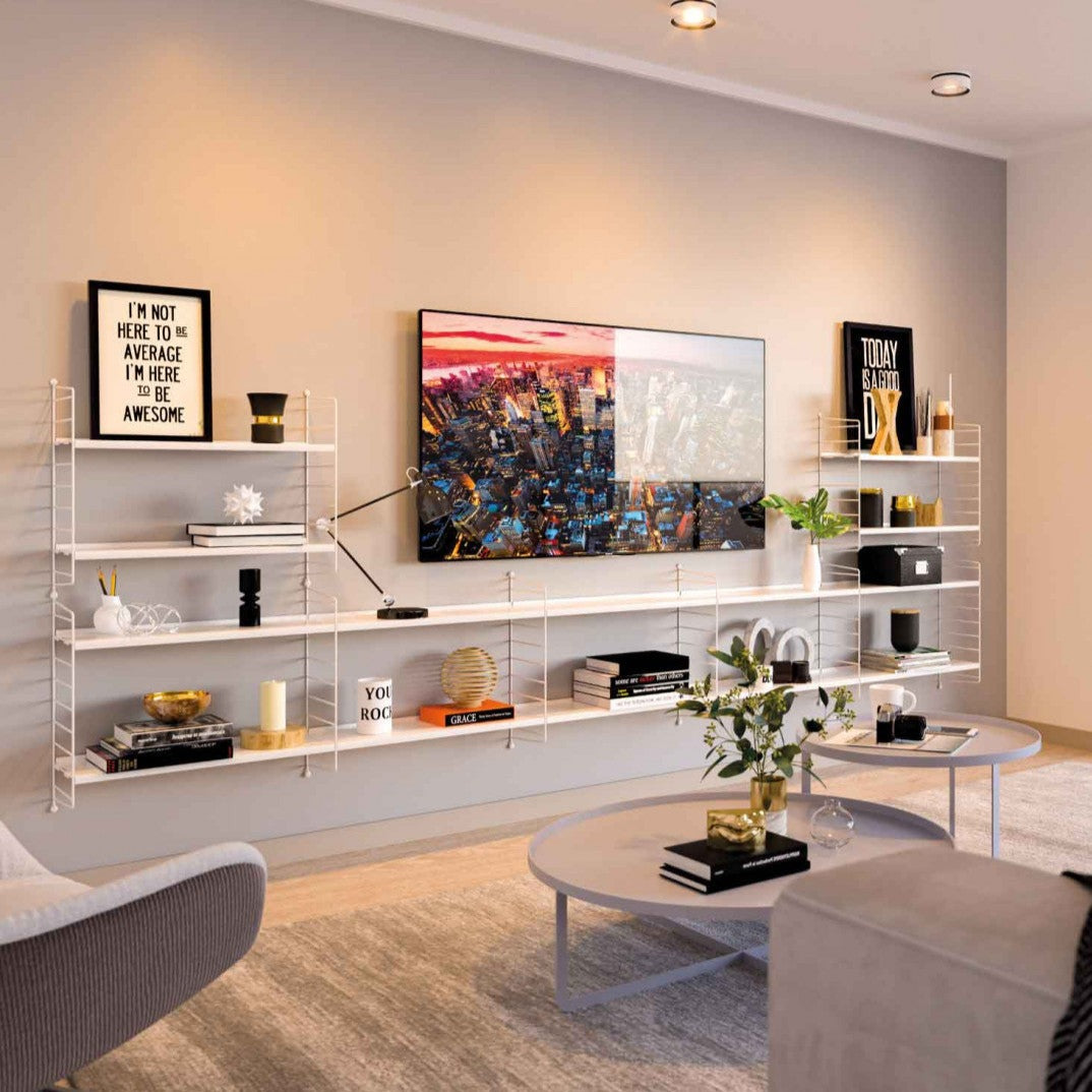 Kit Repisa Vintage Multi Blanco - Medular Diseño Repisa