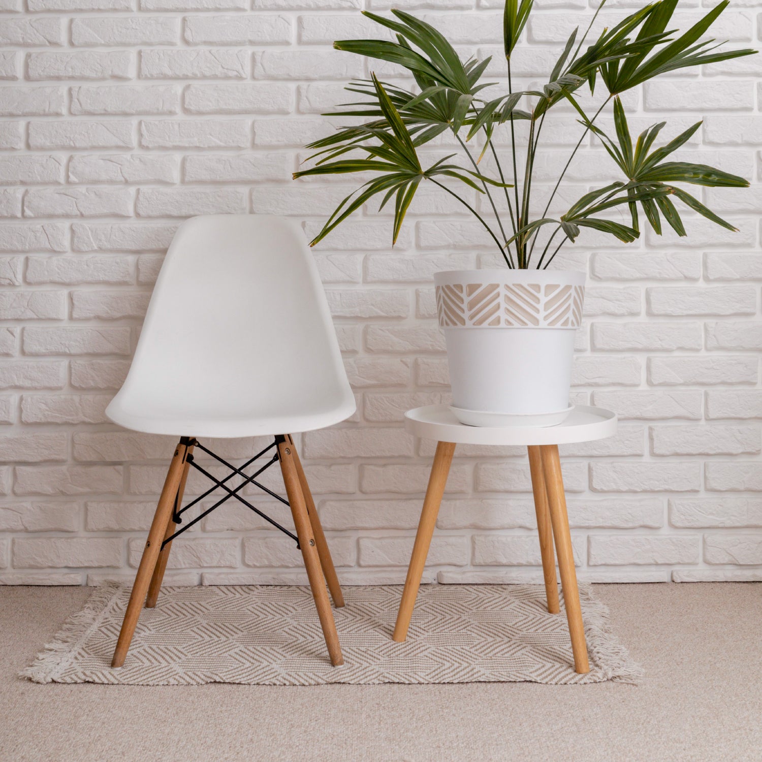 Silla Estilo DSW Blanca - Medular Diseño Sillas de interior