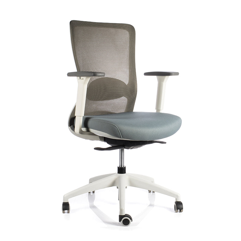 Silla oficina New Loop Gris - Medular Diseño Sillas de Escritorio