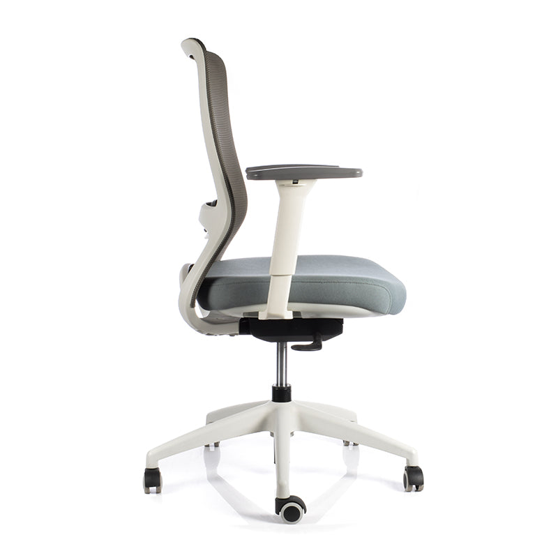 Silla oficina New Loop Gris - Medular Diseño Sillas de Escritorio