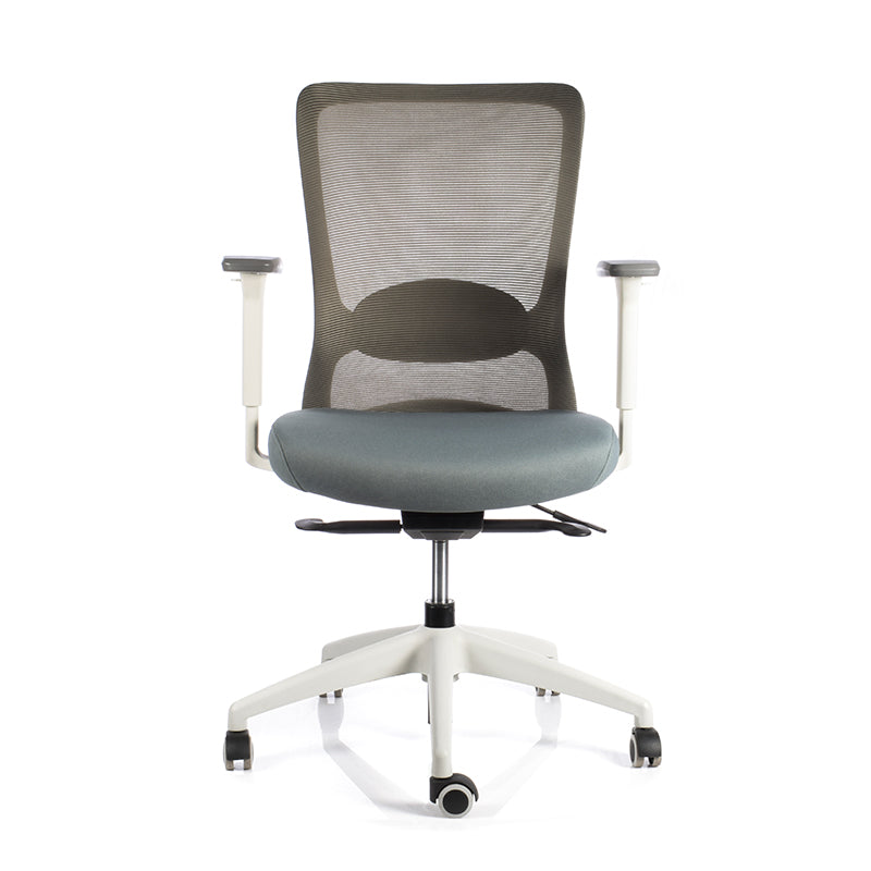 Silla oficina New Loop Gris - Medular Diseño Sillas de Escritorio