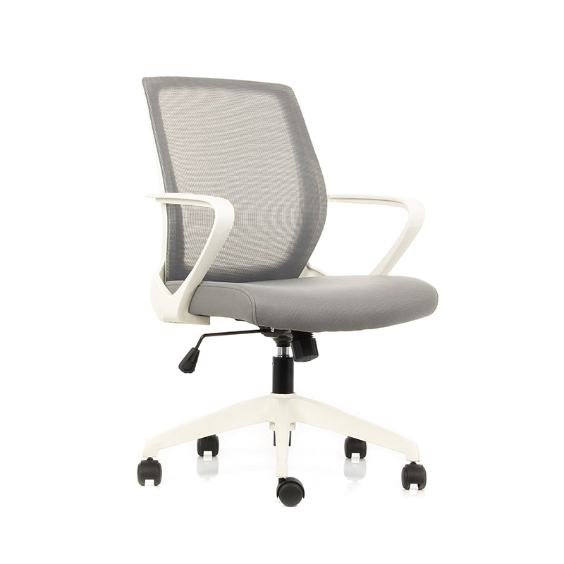 Silla oficina Ejecutiva R6 Blanca - Medular Diseño Sillas de Escritorio