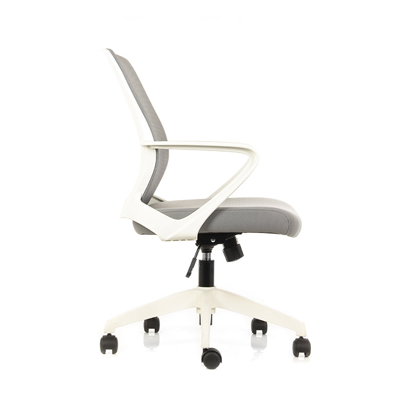 Silla oficina Ejecutiva R6 Blanca - Medular Diseño Sillas de Escritorio
