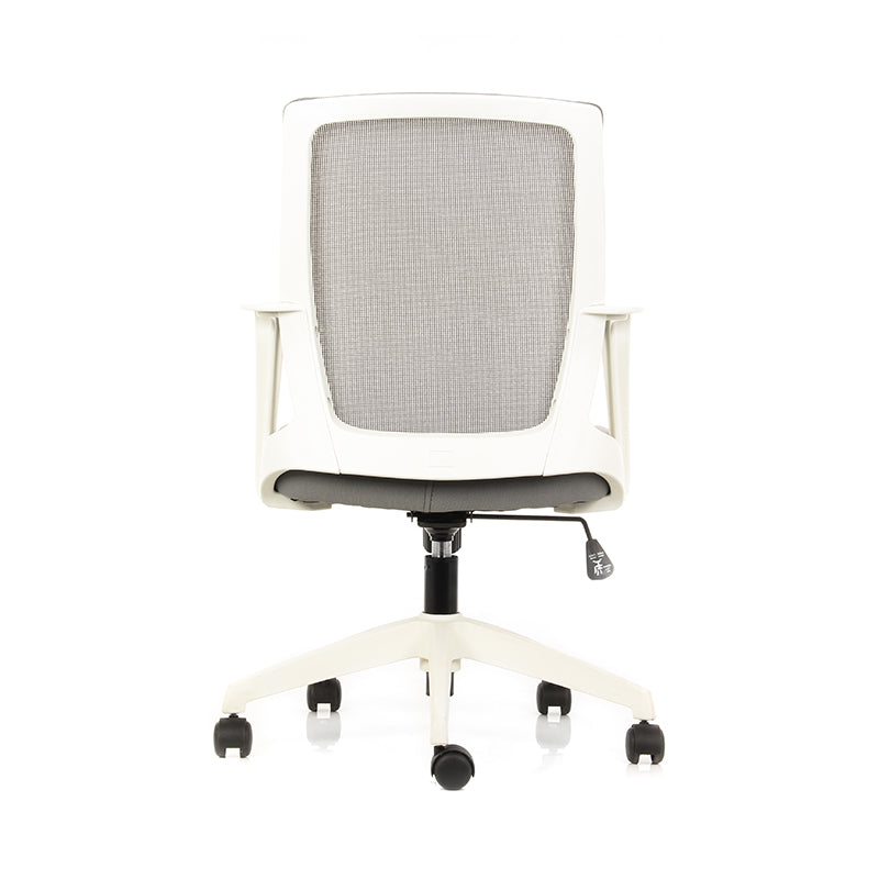 Silla oficina Ejecutiva R6 Blanca - Medular Diseño Sillas de Escritorio