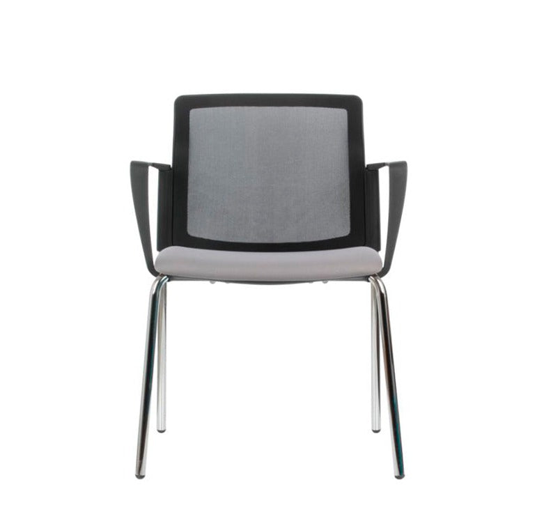 Silla visita Logan 4 Patas Malla - Medular Diseño Sillas de Escritorio