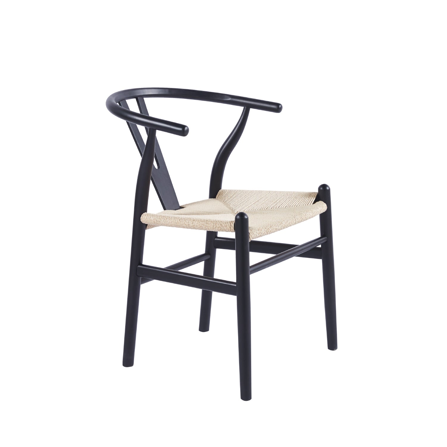 Silla Wishbone Negro - Medular Diseño Sillas de interior