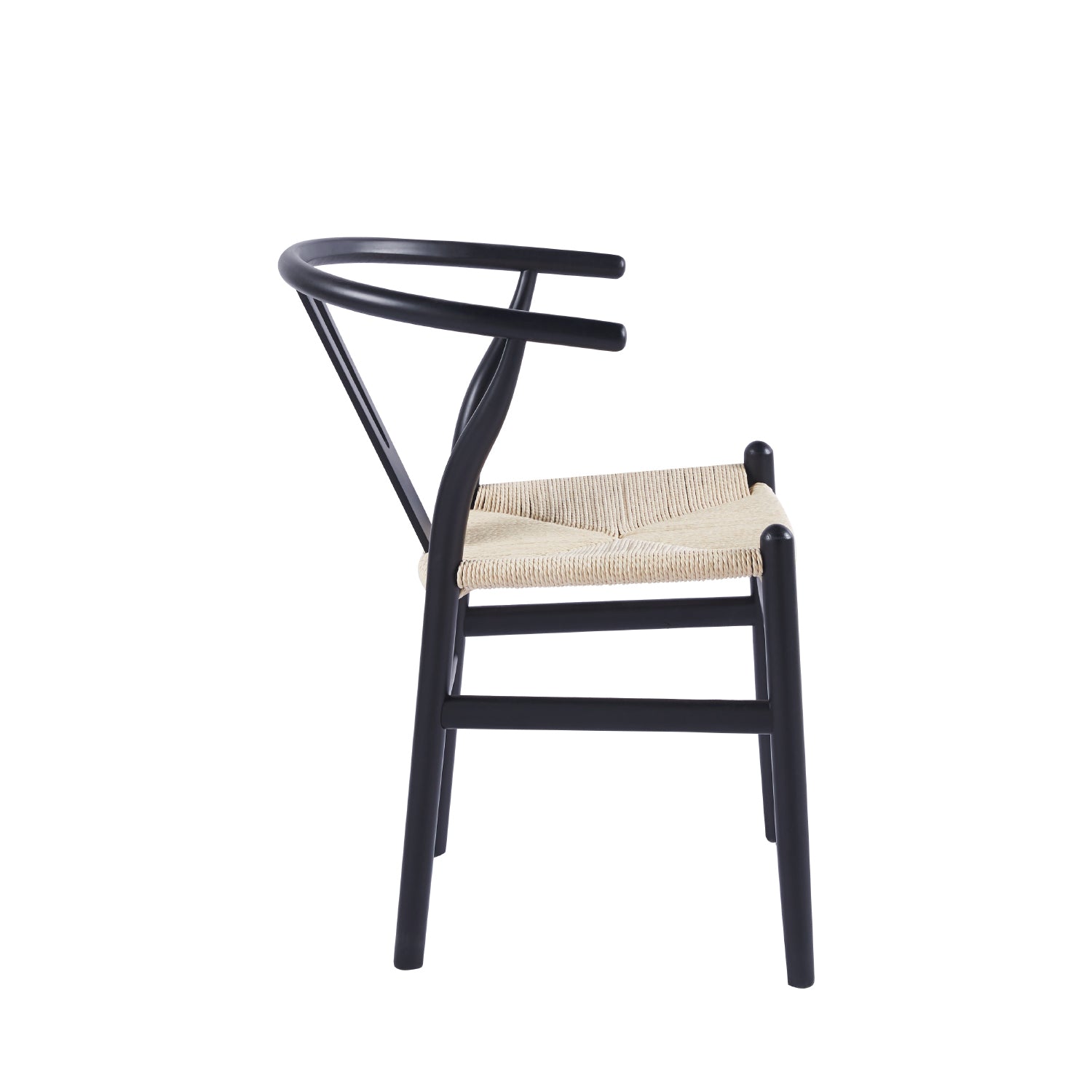 Silla Wishbone Negro - Medular Diseño Sillas de interior