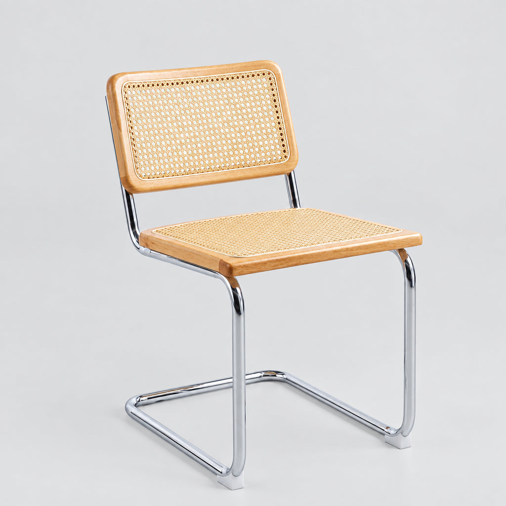 Silla Breuer Madera y Rattan Madera - Medular Diseño Sillas de interior