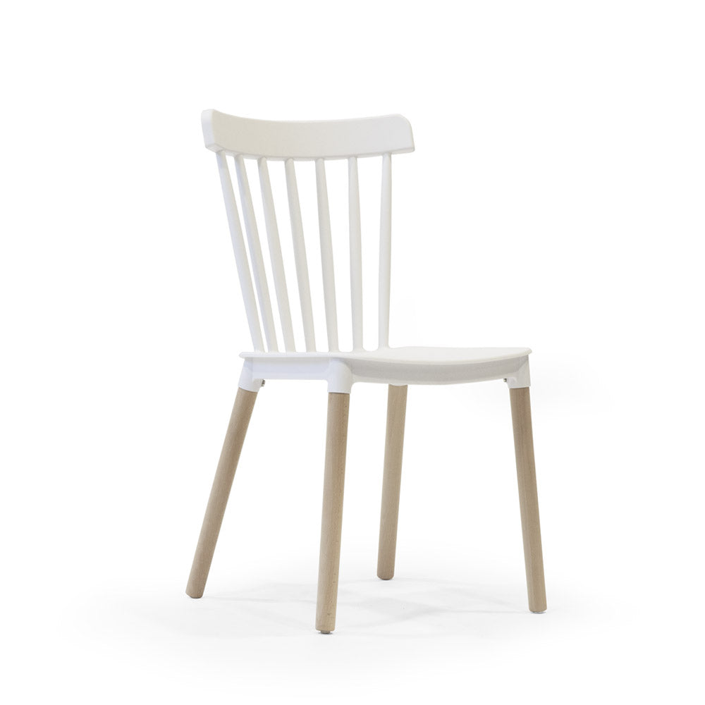 Pack 4 Sillas Queen blanca - Medular Diseño Sillas de interior