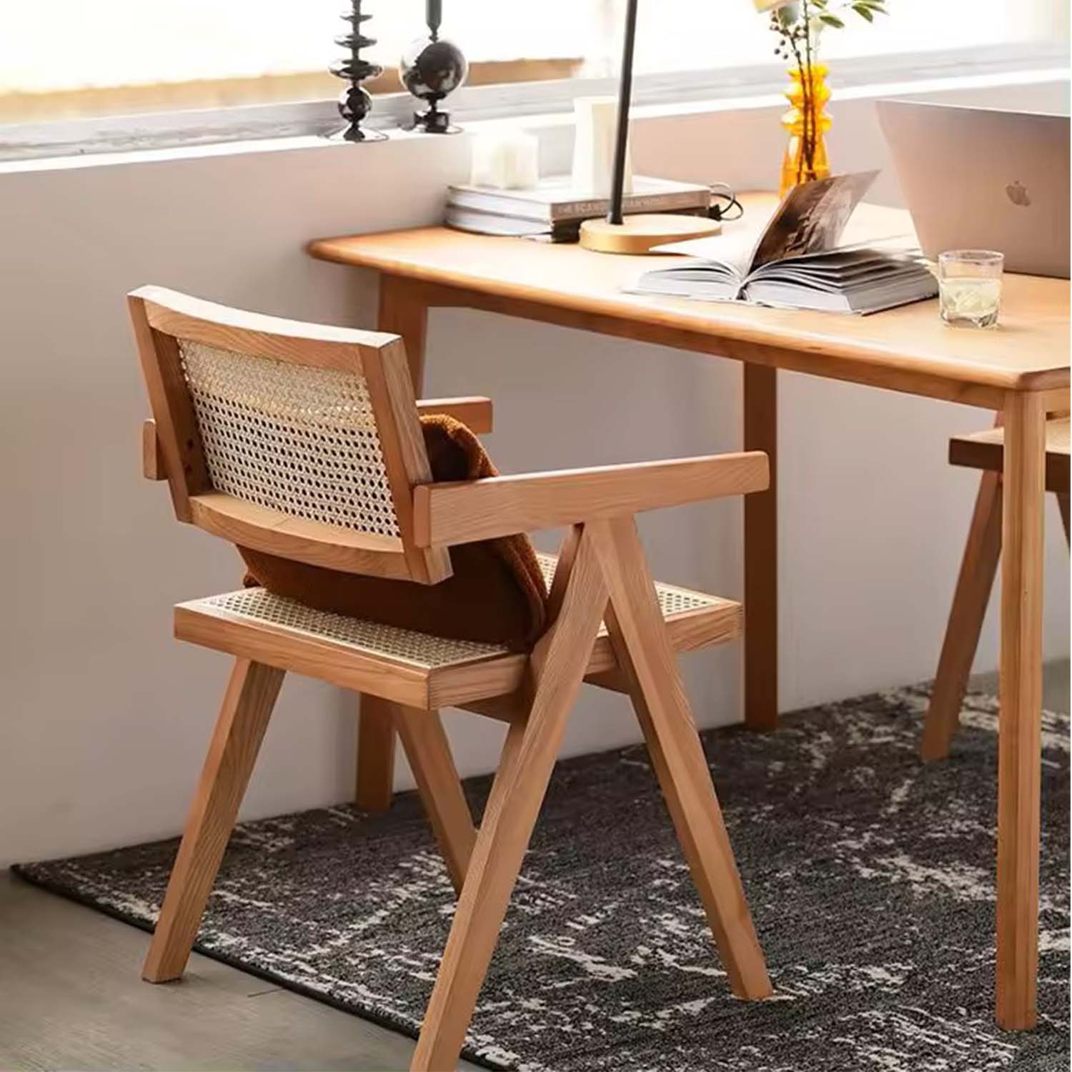 Silla Serene Rattan Natural - Medular Diseño Sillas de interior