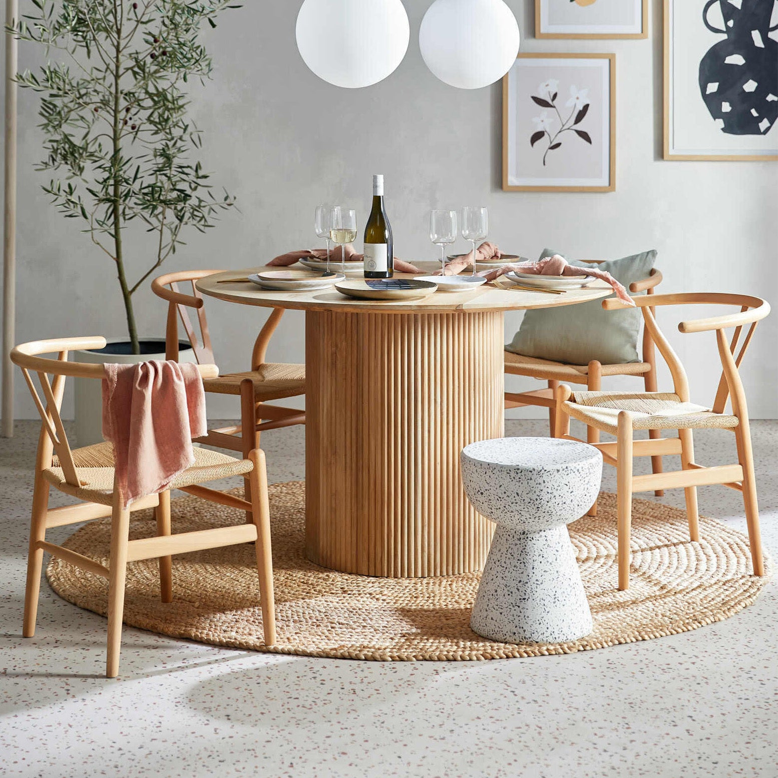 Silla Wishbone Natural - Medular Diseño Sillas de interior