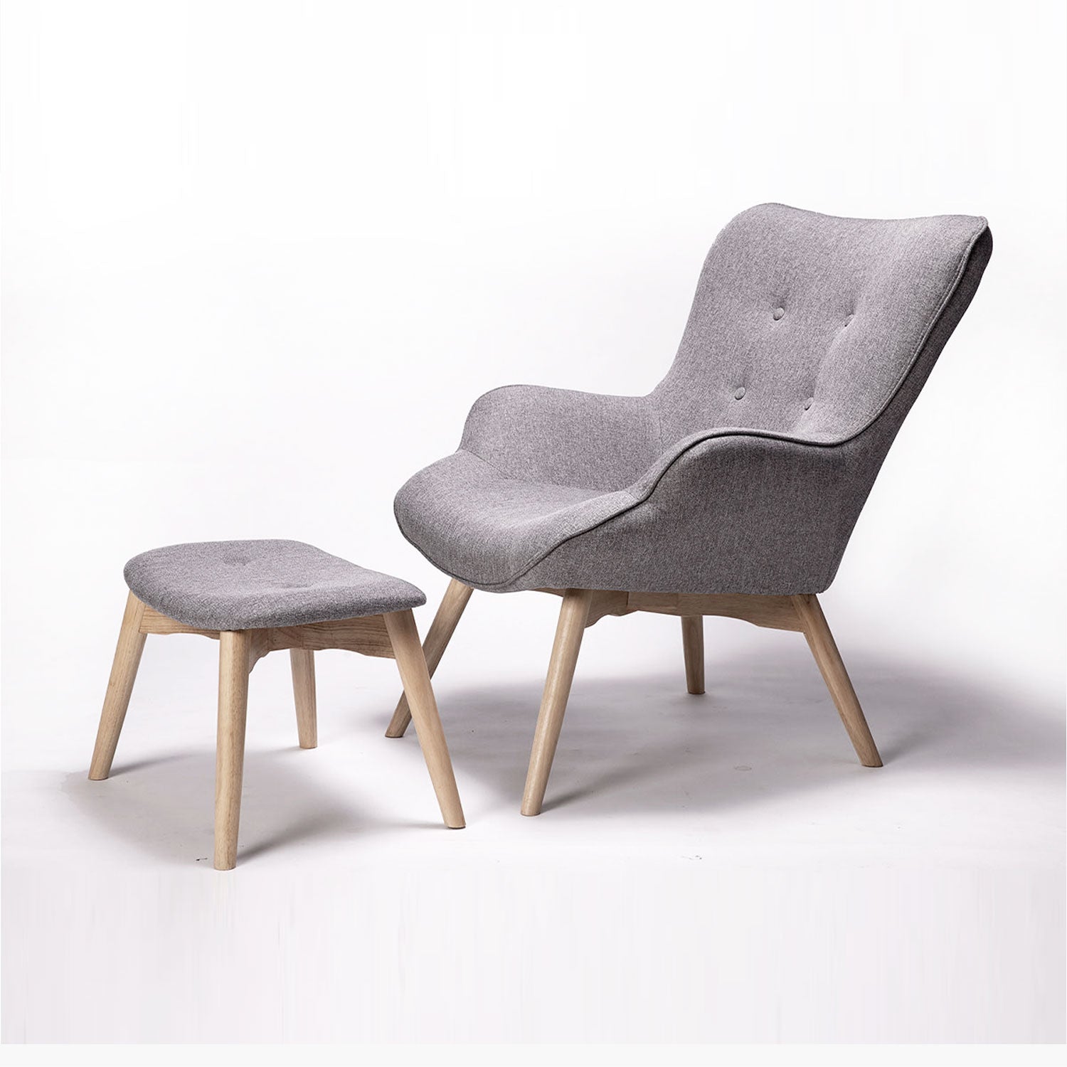 Sillón Olsen Gris - Medular Diseño Poltronas