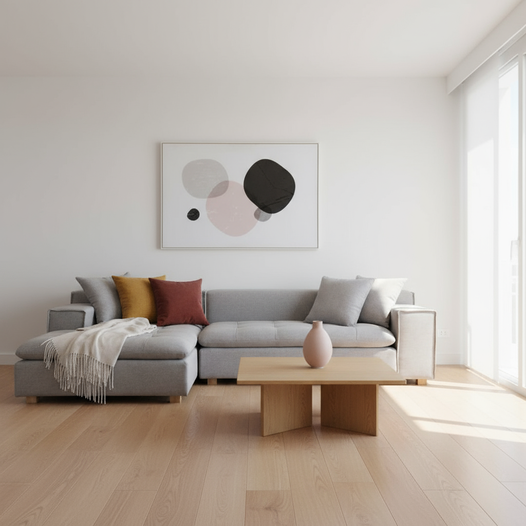 Sofá Forma Seccional Izquierdo Acero