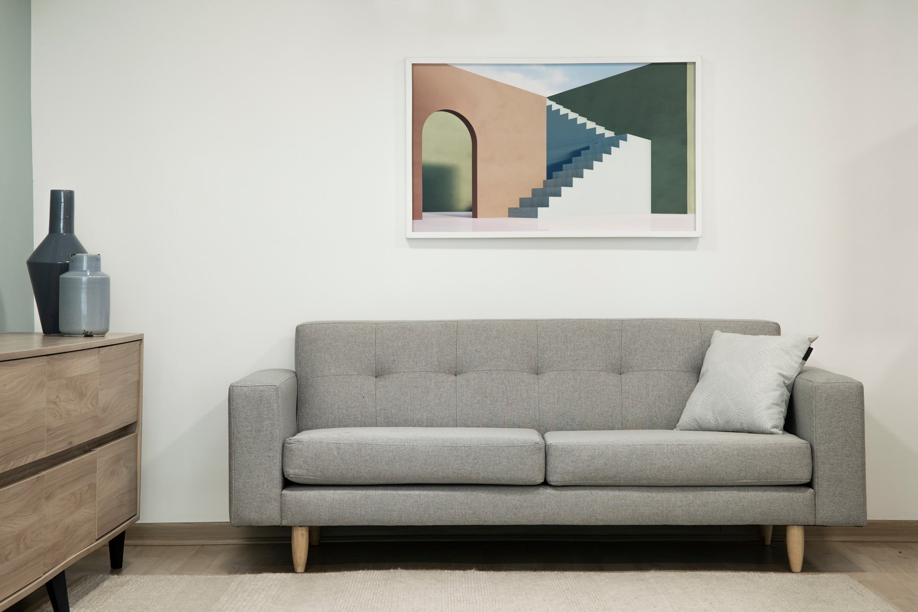 Sofá Atolón Gris Tucuman - Medular Diseño Sofás