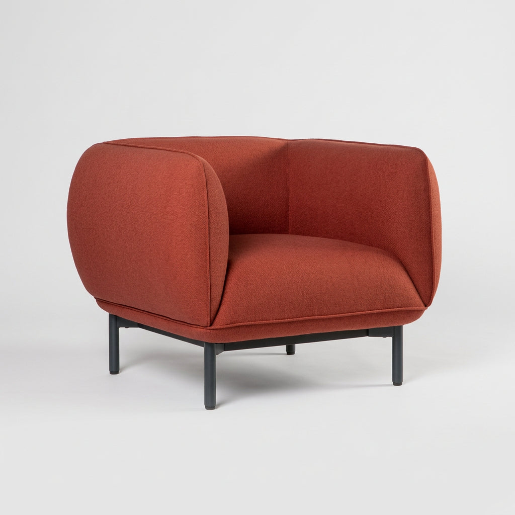 Sofá Soft Seating Sevilla 1C Roja - Medular Diseño Sofás